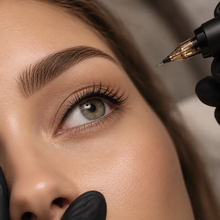Wimpernkranzverdichtung Permanent Make-up