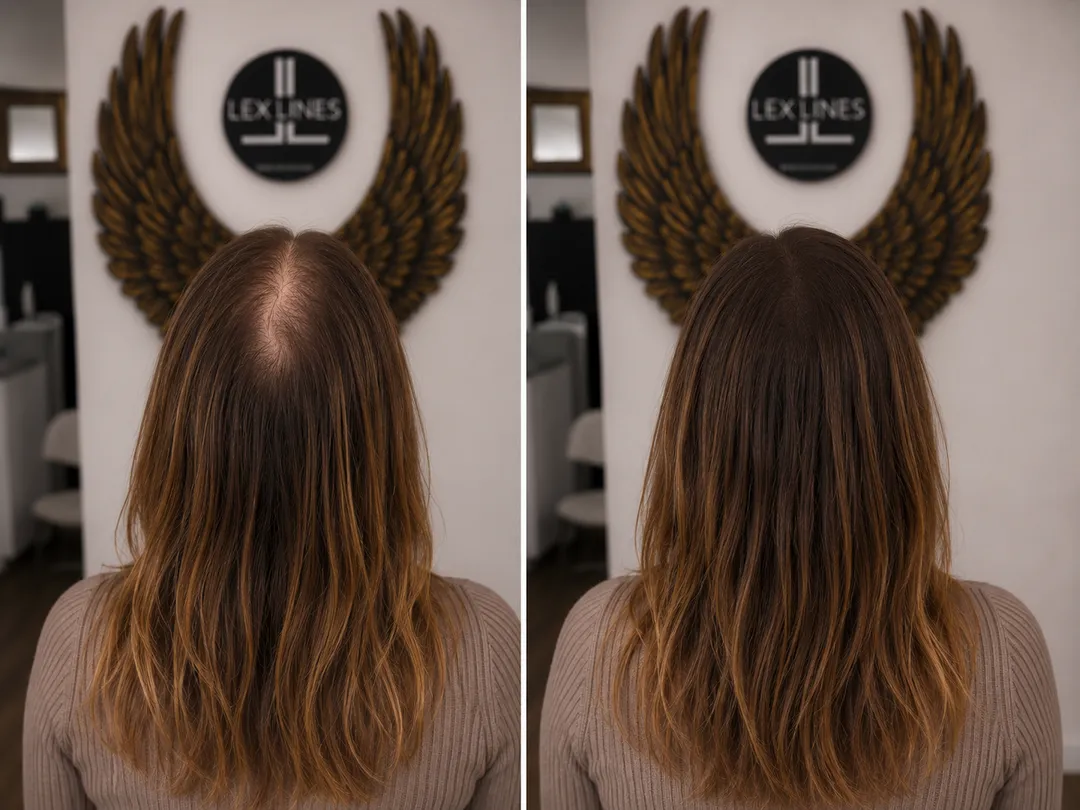 Optische Haarverdichtung für Frauen, Studio Lex Lines