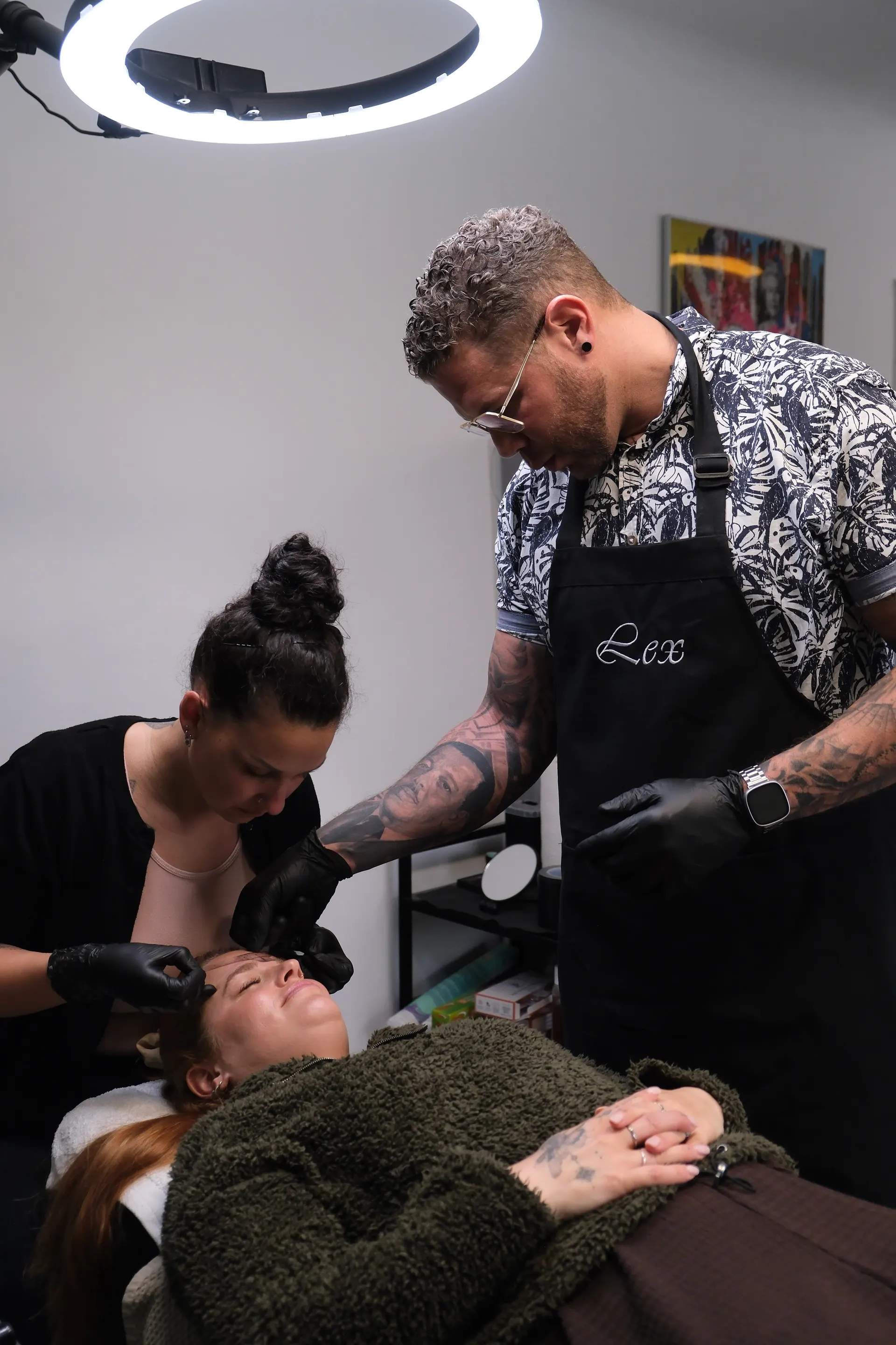 Permanent-Make-up-Schulung im Studio Lex Lines
